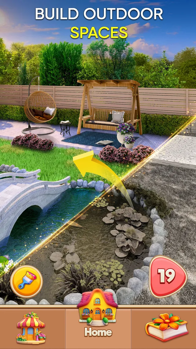 Building outdoor spaces in Garden & Home